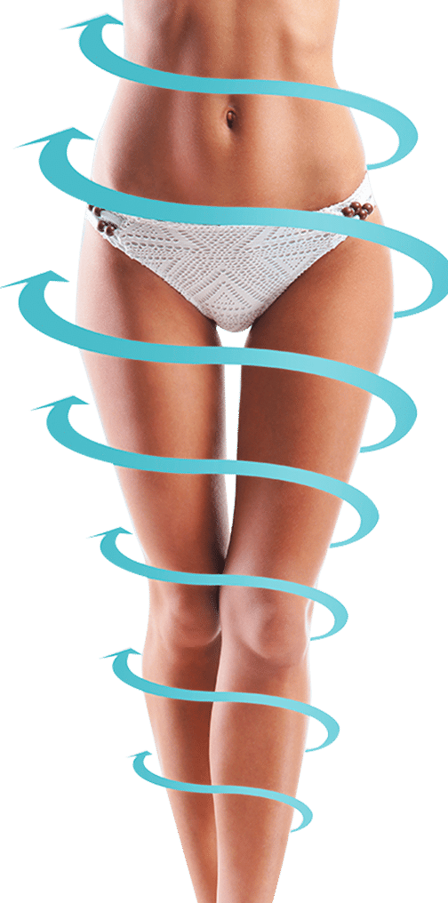 Aqualyx body contouring treatment illustration