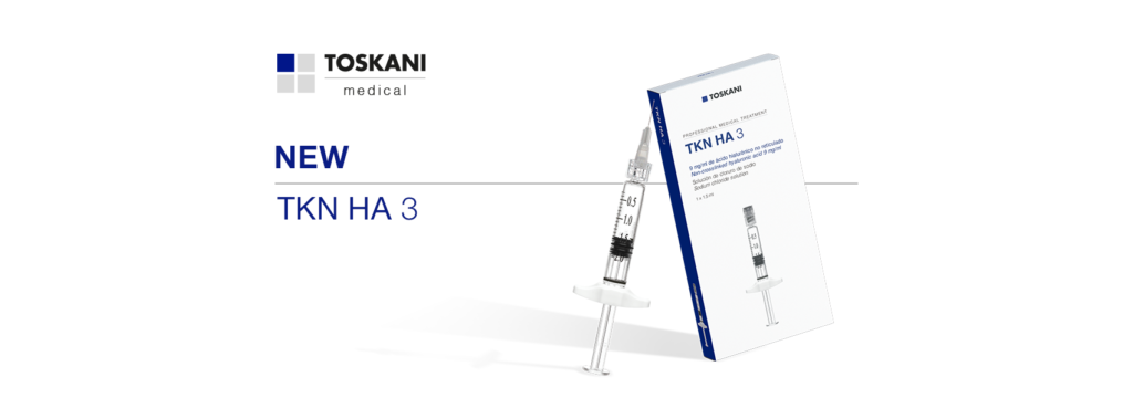 Toskani TKN HA 3 packaging and treatment syringe