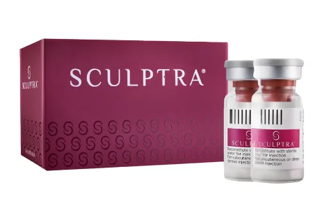 Sculptra collagen stimulating treatment